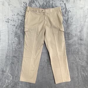 Isaia Cargo Pants Men's Size 54 R *US Size 36* Beige Pants